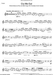 Cover icon of Cry Me Out sheet music for trumpet solo by Pixie Lott, Colin Campsie, Mads Hauge and Phil Thornalley, intermediate skill level