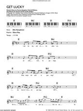 Cover icon of Get Lucky (featuring Pharrell Williams) sheet music for piano solo (keyboard) by Daft Punk, Guy-Manuel de Homem-Christo, Nile Rodgers, Pharrell Williams and Thomas Bangalter, intermediate piano (keyboard)