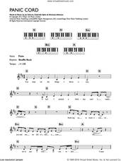 Cover icon of Panic Cord sheet music for piano solo (chords, lyrics, melody) by Gabrielle Aplin, Jez Ashurst and Nicholas Atkinson, intermediate piano (chords, lyrics, melody)