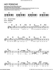 Cover icon of Hey Porsche sheet music for piano solo (chords, lyrics, melody) by Nelly, Breyan Isaac, Cornell Haynes, David Glass, Harrison Kipner and Justin Franks, intermediate piano (chords, lyrics, melody)