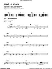 Cover icon of Love Me Again sheet music for piano solo (chords, lyrics, melody) by John Newman and Steve Booker, intermediate piano (chords, lyrics, melody)
