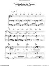 Cover icon of You Can Bring Me Flowers sheet music for voice, piano or guitar by Ray LaMontagne, intermediate skill level