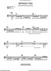 Cover icon of Without You sheet music for piano solo (chords, lyrics, melody) by Harry Nilsson, Pete Ham and Tom Evans, intermediate piano (chords, lyrics, melody)