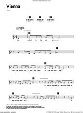 Cover icon of Vienna sheet music for piano solo (chords, lyrics, melody) by Ultravox, Billy Currie, Christopher Allen, Midge Ure and Warren Cann, intermediate piano (chords, lyrics, melody)