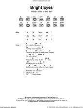 Cover icon of Bright Eyes sheet music for guitar (chords) by Art Garfunkel and Mike Batt, intermediate skill level