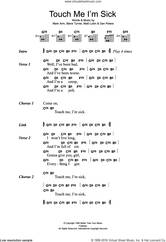Cover icon of Touch Me I'm Sick sheet music for guitar (chords) by Mudhoney, Dan Peters, Mark Arm, Matt Lukin and Steve Turner, intermediate skill level