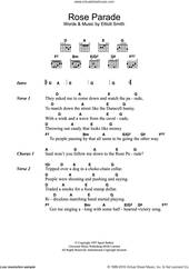 Cover icon of Rose Parade sheet music for guitar (chords) by Elliott Smith, intermediate skill level