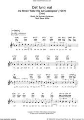 Cover icon of Det' Lunt I Nat sheet music for voice and other instruments (fake book) by Kai Normann Andersen, BAAurge MAAller and Borge Muller, intermediate skill level