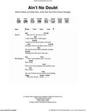 Cover icon of Ain't No Doubt sheet music for guitar (chords) by Jimmy Nail, Charlie Dore, Danny Schogger and Guy Pratt, intermediate skill level