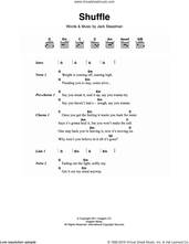 Cover icon of Shuffle sheet music for guitar (chords) by Bombay Bicycle Club and Jack Steadman, intermediate skill level
