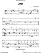 Cover icon of Grace sheet music for voice, piano or guitar by Ronan Tynan, classical score, intermediate skill level
