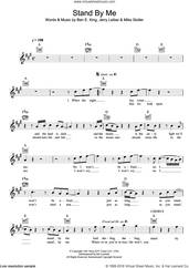 Cover icon of Stand By Me sheet music for voice and other instruments (fake book) by Ben E. King, intermediate skill level
