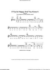 Cover icon of If You're Happy And You Know It sheet music for voice and other instruments (fake book), intermediate skill level