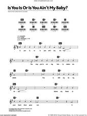 Cover icon of Is You Is Or Is You Ain't My Baby? sheet music for piano solo (chords, lyrics, melody) by Diana Krall, Billy Austin and Louis Jordan, intermediate piano (chords, lyrics, melody)