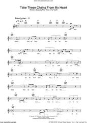 Cover icon of Take These Chains From My Heart sheet music for voice and other instruments (fake book) by Ray Charles, Fred Rose and Hy Heath, intermediate skill level
