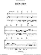 Cover icon of Narrow Escape sheet music for voice, piano or guitar by Ray LaMontagne, intermediate skill level