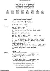 Cover icon of Molly's Hangover sheet music for guitar (chords) by Kings Of Leon, Angelo Petraglia, Anthony Followill and Ivan Followill, intermediate skill level