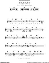 Cover icon of Hot Hot Hot sheet music for piano solo (chords, lyrics, melody) by Arrow and Alphonsus Cassell, intermediate piano (chords, lyrics, melody)