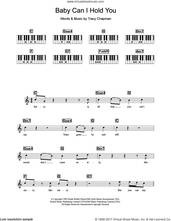 Cover icon of Baby Can I Hold You sheet music for piano solo (chords, lyrics, melody) by Boyzone and Tracy Chapman, intermediate piano (chords, lyrics, melody)