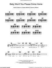 Cover icon of Baby Won't You Please Come Home sheet music for piano solo (chords, lyrics, melody) by Bessie Smith, Charles Warfield and Clarence Williams, intermediate piano (chords, lyrics, melody)