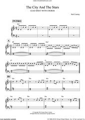 Cover icon of The City And The Stars (competition version) sheet music for voice and other instruments (fake book) by Neil Cowley Trio and Neil Cowley, intermediate skill level