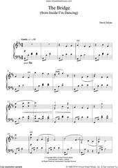 Cover icon of The Bridge (from Inside I'm Dancing) sheet music for piano solo by David Julyan, intermediate skill level