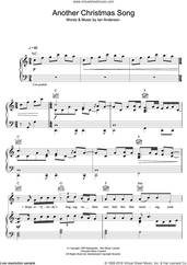 Cover icon of Another Christmas Song sheet music for voice, piano or guitar by Jethro Tull and Ian Anderson, intermediate skill level