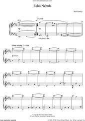 Cover icon of Echo Nebula sheet music for piano solo by Neil Cowley Trio and Neil Cowley, intermediate skill level