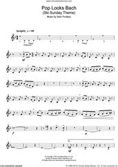 Cover icon of Ski Sunday Theme (Pop Looks Bach) sheet music for clarinet solo by Sam Fonteyn, intermediate skill level