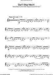 Cover icon of Don't Stop Movin' sheet music for clarinet solo by S Club 7, Sheppard Solomon and Simon Ellis, intermediate skill level