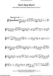 Cover icon of Don't Stop Movin' sheet music for flute solo by S Club 7, Sheppard Solomon and Simon Ellis, intermediate skill level