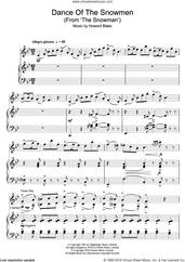 Cover icon of Dance Of The Snowmen (from The Snowman) sheet music for clarinet solo by Howard Blake, intermediate skill level