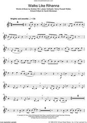 Cover icon of Walks Like Rihanna sheet music for clarinet solo by The Wanted, Andrew Hill, Edvard Erfjord, Henrik Michelsen, Henry Russell Walter and Lukasz Gottwald, intermediate skill level