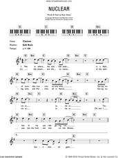 Cover icon of Nuclear sheet music for piano solo (chords, lyrics, melody) by Ryan Adams, intermediate piano (chords, lyrics, melody)