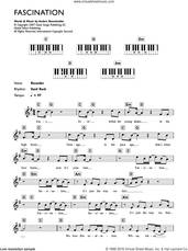 Cover icon of Fascination sheet music for piano solo (chords, lyrics, melody) by Alphabeat and Anders Boenloekke, intermediate piano (chords, lyrics, melody)