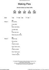 Cover icon of Making Pies sheet music for guitar (chords) by Patty Griffin, intermediate skill level