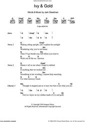 Cover icon of Ivy and Gold sheet music for guitar (chords) by Bombay Bicycle Club and Jack Steadman, intermediate skill level