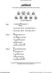 Cover icon of Jailbird sheet music for guitar (chords) by Primal Scream, Andrew Innes, Bobby Gillespie and Robert Young, intermediate skill level