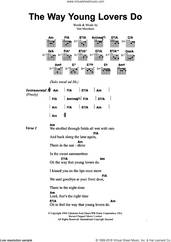 Cover icon of The Way Young Lovers Do sheet music for guitar (chords) by Jeff Buckley and Van Morrison, intermediate skill level