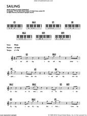 Cover icon of Sailing sheet music for piano solo (chords, lyrics, melody) by Rod Stewart and Gavin Sutherland, intermediate piano (chords, lyrics, melody)