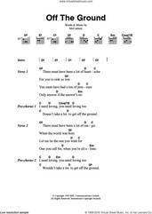 Cover icon of Off The Ground sheet music for guitar (chords) by Paul McCartney, intermediate skill level