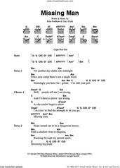 Cover icon of Missing Man sheet music for guitar (chords) by Julia Fordham and Gary Clark, intermediate skill level