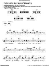 Cover icon of Evacuate The Dancefloor sheet music for piano solo (chords, lyrics, melody) by Cascada, Allan Eshuys, Manuel Reuter and Yann Peifer, intermediate piano (chords, lyrics, melody)
