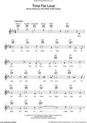 Cover icon of Time For Love sheet music for voice and other instruments (fake book) by William Engvick, Marlene Dietrich and Alex Wilder, intermediate skill level