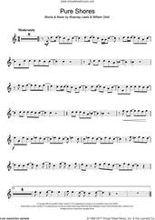 Cover icon of Pure Shores sheet music for flute solo by All Saints, Shaznay Lewis and William Orbit, intermediate skill level