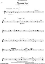 Cover icon of All About You sheet music for violin solo by McFly and Thomas Fletcher, intermediate skill level