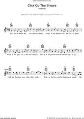 Cover icon of Click Go The Shears sheet music for voice and other instruments (fake book), intermediate skill level