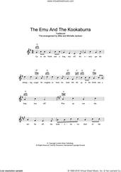 Cover icon of The Emu And The Kookaburra sheet music for voice and other instruments (fake book), intermediate skill level