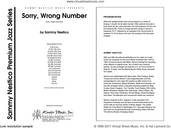 Cover icon of Sorry, Wrong Number (COMPLETE) sheet music for jazz band by Sammy Nestico, intermediate skill level