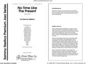 Cover icon of No Time Like The Present (COMPLETE) sheet music for jazz band by Sammy Nestico, intermediate skill level
